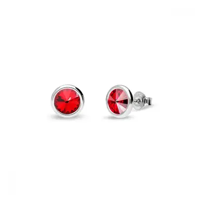 Náušnice červené se Swarovski Elements Tiny Bonbon Studs KR1122SS29LSI Light Siam mm