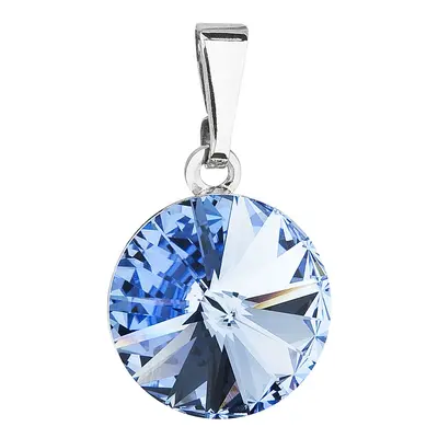 Přívěsek modrý Rivoli se Swarovski Elements Light Sapphire mm