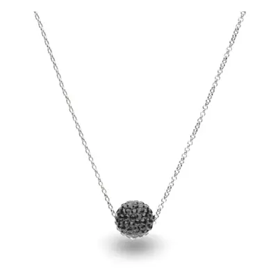 Náhrdelník se Swarovski Elements kulička Hematite