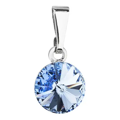 Přívěsek Rivoli se Swarovski Elements Light Sapphire mm