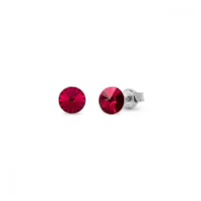 Náušnice červené Rivoli se Swarovski Elements Sweet Candy Studs K1122SS29SC Scarlet mm