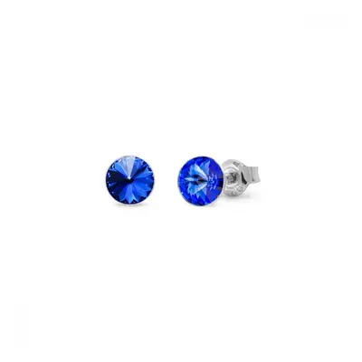 Náušnice Rivoli se Swarovski Elements Sweet Candy Studs K1122SS29S sapphire mm