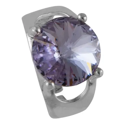 Prsten se Swarovski Elements Rivoli Violet mm