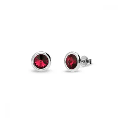 Náušnice červené se Swarovski Elements Tiny Bonbon Studs KR1122SS29SC Scarlet mm