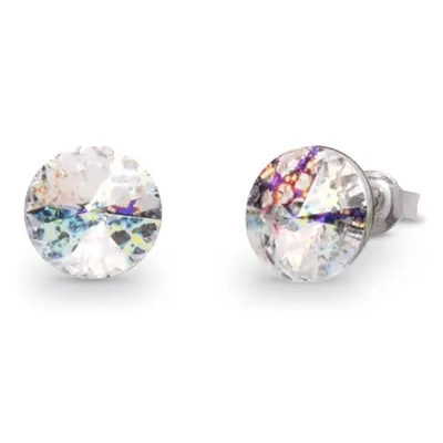 Náušnice Rivoli se Swarovski Elements Sweet Candy Studs K1122SS39WP white patina 8mm