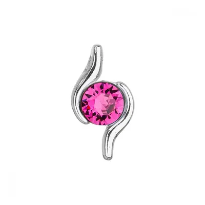 Stříbrný přívěsek se Swarovski krystalem růžový 34261.3 Fuchsia