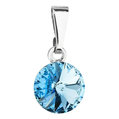 Přívěsek Rivoli se Swarovski Elements Aqua mm