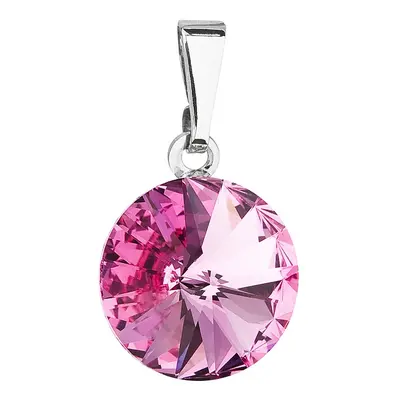 Přívěsek růžový Rivoli se Swarovski Elements Rose mm