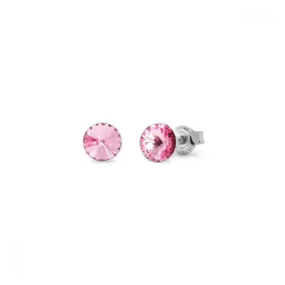 Náušnice růžové Rivoli se Swarovski Elements Sweet Candy Studs K1122SS29LR light rose mm