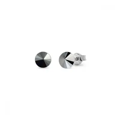 Náušnice tmavě šedé Rivoli se Swarovski Elements Sweet Candy Studs K1122SS29H Hematite mm