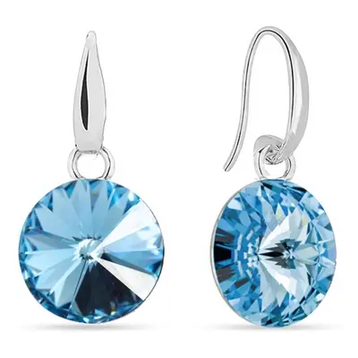 Náušnice Rivoli se Swarovski Elements Candy KW112212AQ Aqua mm