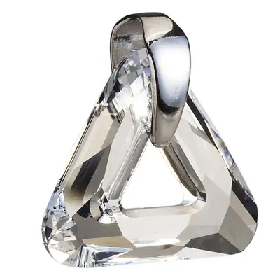 Přívěsek se Swarovski Elements triangl 34056.1 Krystal