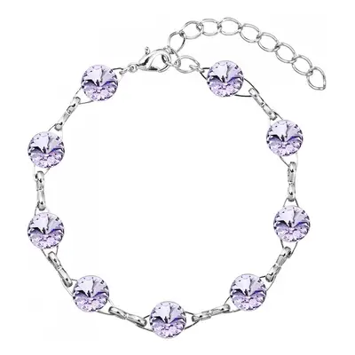 Náramek fialový Rivoli se Swarovski Elements Violet mm