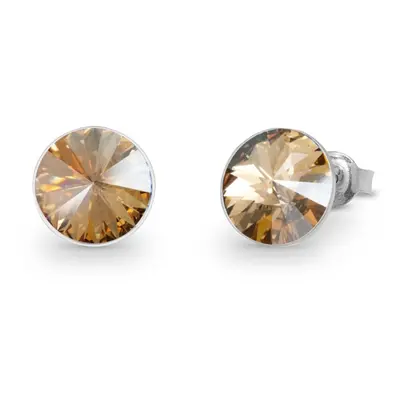 Náušnice Rivoli se Swarovski Elements Sweet Candy Studs K1122SS39GS golden shadow mm