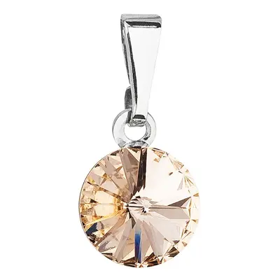 Přívěsek Rivoli se Swarovski Elements Light Peach mm