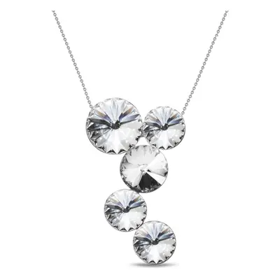 Náhrdelník se Swarovski Elements Lollipop NK1122C Krystal