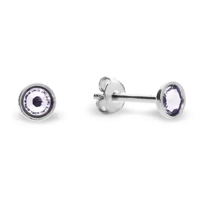 Náušnice čiré se Swarovski Elements Pinpoint Studs K2038SS10C Krystal