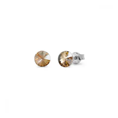 Náušnice Rivoli se Swarovski Elements Sweet Candy Studs K1122SS29GS golden shadow mm