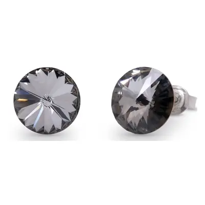 Náušnice Rivoli se Swarovski Elements Sweet Candy Studs K1122SS47SN Silver Night mm