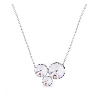 Stříbrný náhrdelník se Swarovski Elements Sweetie N11223C Krystal