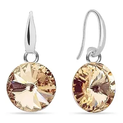 Náušnice Rivoli se Swarovski Elements Candy KW112212SL Silk mm