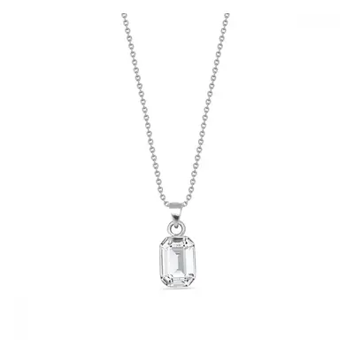 Náhrdelník čirý se Swarovski Elements Royal N26028C Krystal