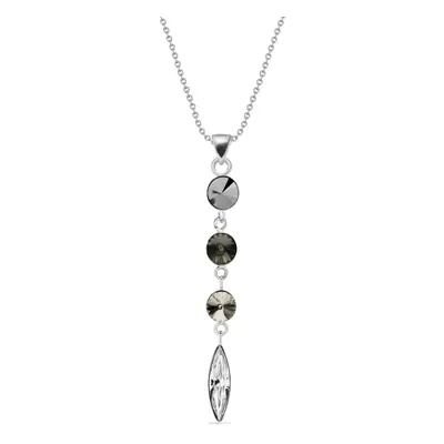 Náhrdelník se Swarovski Elements Willow N112234200HC Hematite