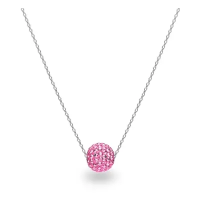 Náhrdelník se Swarovski Elements kulička Rose