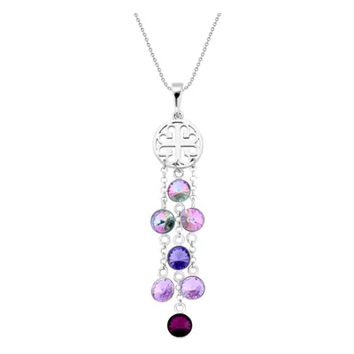 Náhrdelník se Swarovski Elements Dream Catcher NDR1122SS29VLAM Vitrail Light