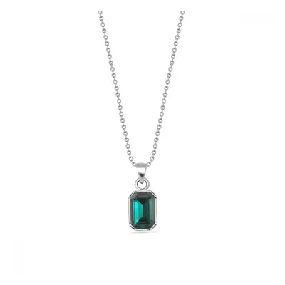 Náhrdelník zelený se Swarovski Elements Royal N26028EM Emerald