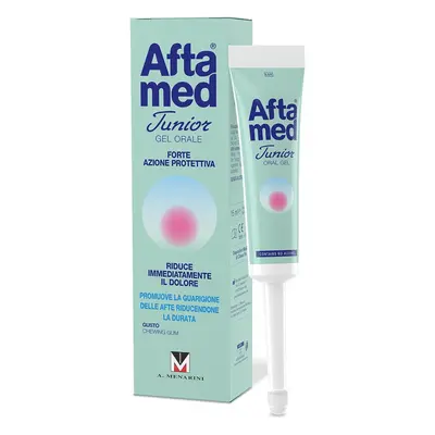 Gel Aftamed Junior pro orální ošetření aftů s kyselinou hyaluronovou 15 ml