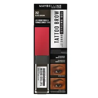 Maybelline Maybelline, Tattoo brow, styling gel, odstín 262, 6 ml