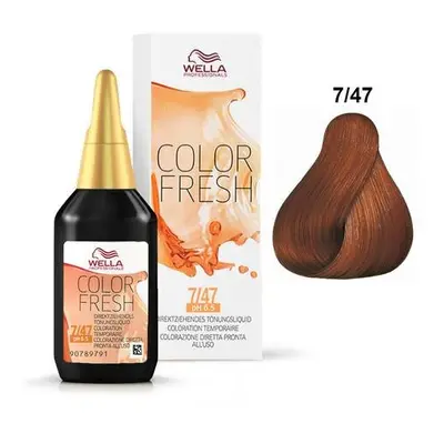 Wella Wella, Color Fresh, odstín 7/47, 75 ml