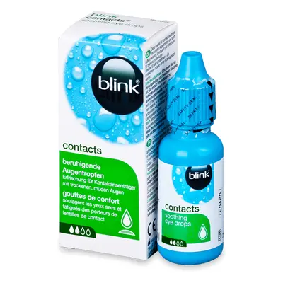 Blink Contacts, oční kapky pro suché oči, 10 ml