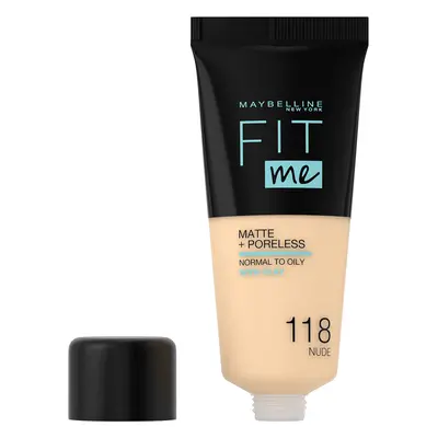 Maybelline Maybelline, Fit me! MATTE&PORELESS Make-up, odstín 118, 30 ml