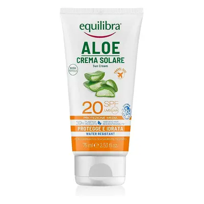 Equilibra Aloe Crema Solare Opalovací krém SPF20, 75ml