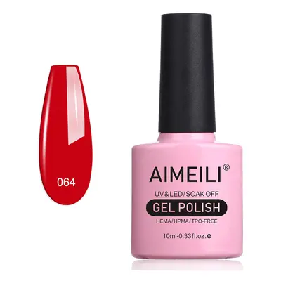 Aimeili, UV/LED Aimeili, UV/LED, gelový lak na nehty, odstín 064, 10 ml