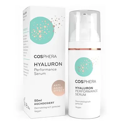 Cosphera Hyaluron Performance veganské hydratační sérum proti vráskám 50ml