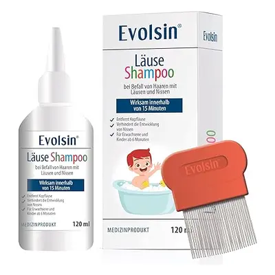 Evolsin Šampon proti vším 120 ml + hřeben