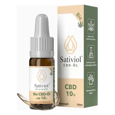 Sativol - CBD olej 10% plné spektrum 10ml