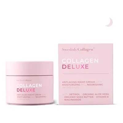 Swedish Collagen Collagen Deluxe Noční krém, 50 ml