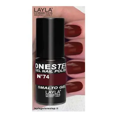 Layla Cosmetics - Layla One Step Lak na nechty 5ml - N°74 Atomic Bronze