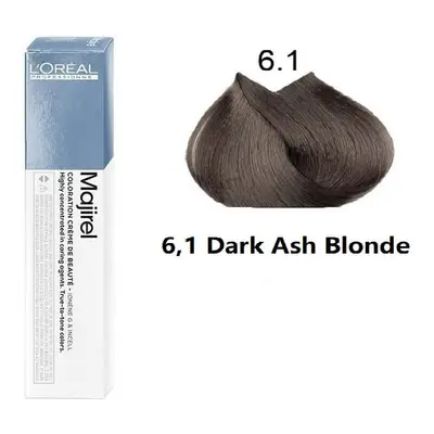 L'Oréal Loreal Professionnel Majirel 6.1 Dark Ash Blonde 50Ml