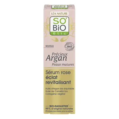 LÉA NATURE Argan Rosé rozjasňující sérum, 30 ml