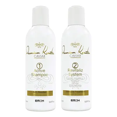 Premium Keratin Caviar Set Shampoo 150ml + Revitaliz 150ml