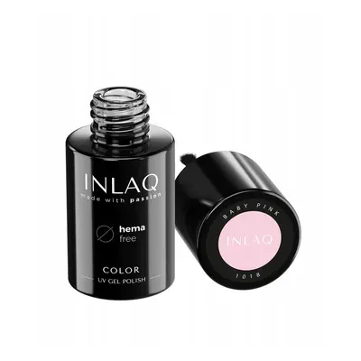 INLAQ Baby Pink Hybrid Lak na nehty 6ml