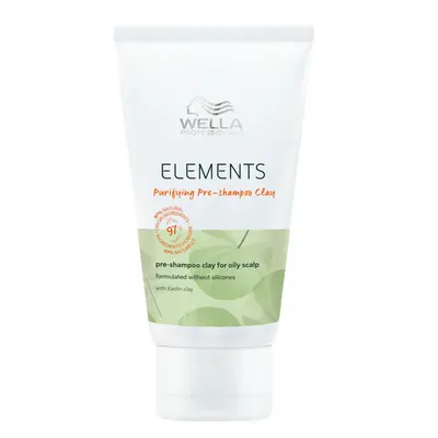 Čisticí jíl pro odstranění přebytečného mazu Wella Professionals Elements Purifying, 70 ml