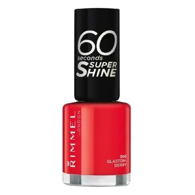 Rimmel London 60 Seconds Super Shine Nail Polish - 300 Glaston Berry 8ml