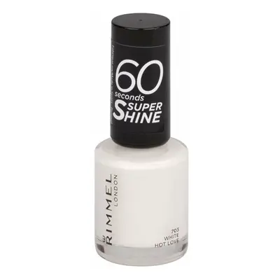 Rimmel London 60 Seconds Lak na nehty 8 ml 703 White Hot Love