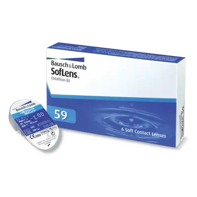 BAUSCH + LOMB SofLens 59 (6 čoček) PWR: +2.50, BC: 8.6